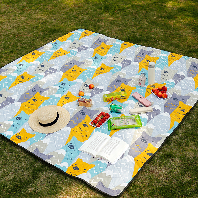 Ultrasonic picnic blanket