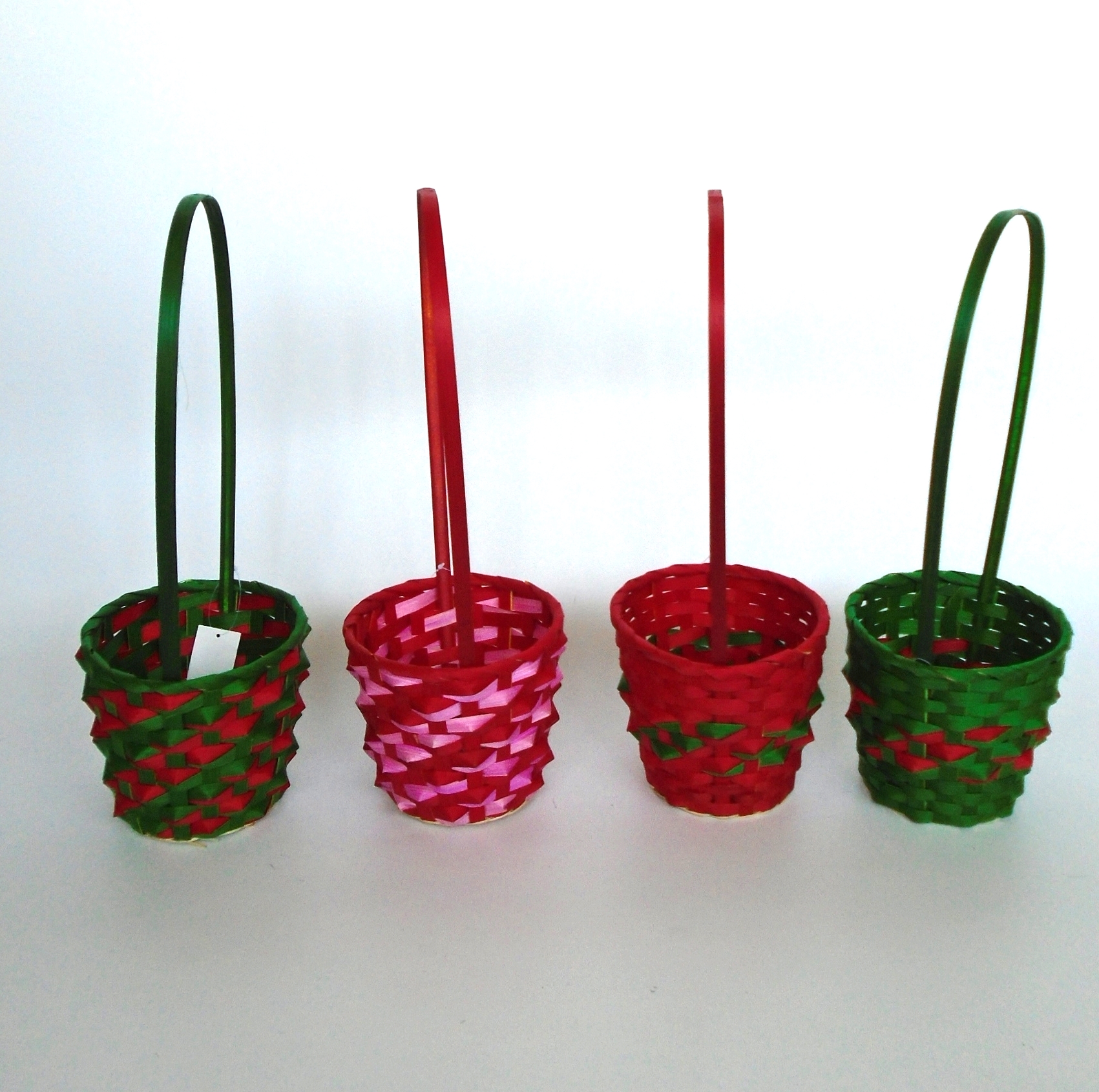 Xmas Bamboo Basket