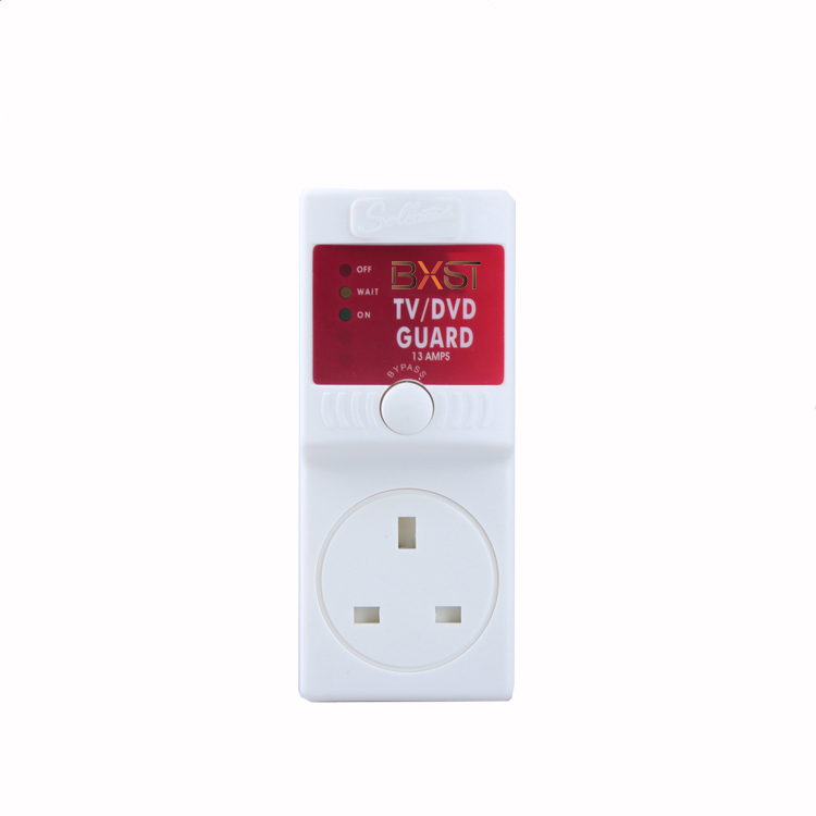 BX-V102 TV Qualified Fridge TV DVD Guard, UK Type High Voltage Protector