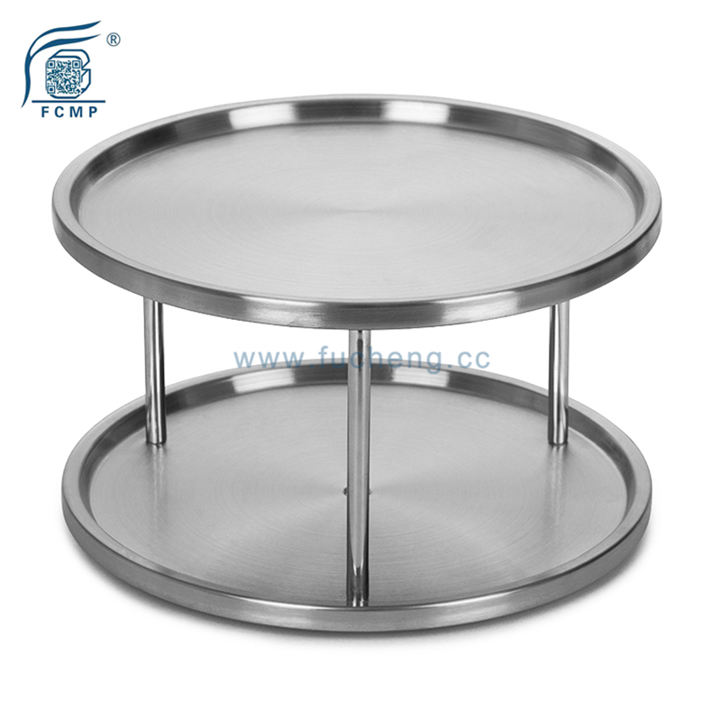 Stainless Steel 2 tier lazy susan