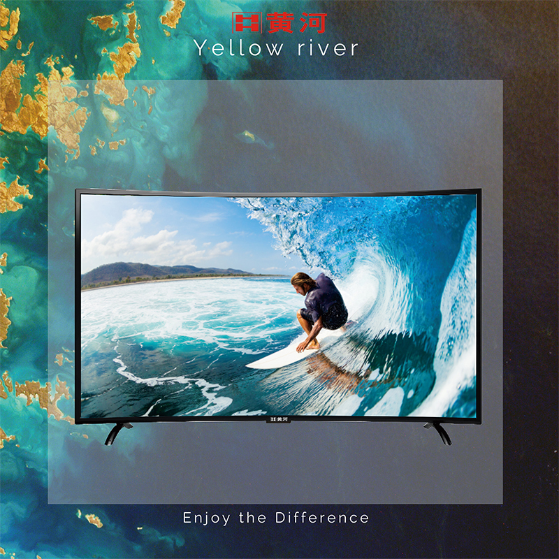 50inch Curve FHD SMART DVB-T2 DVB-S2 ISDB-T ATSC LED TV