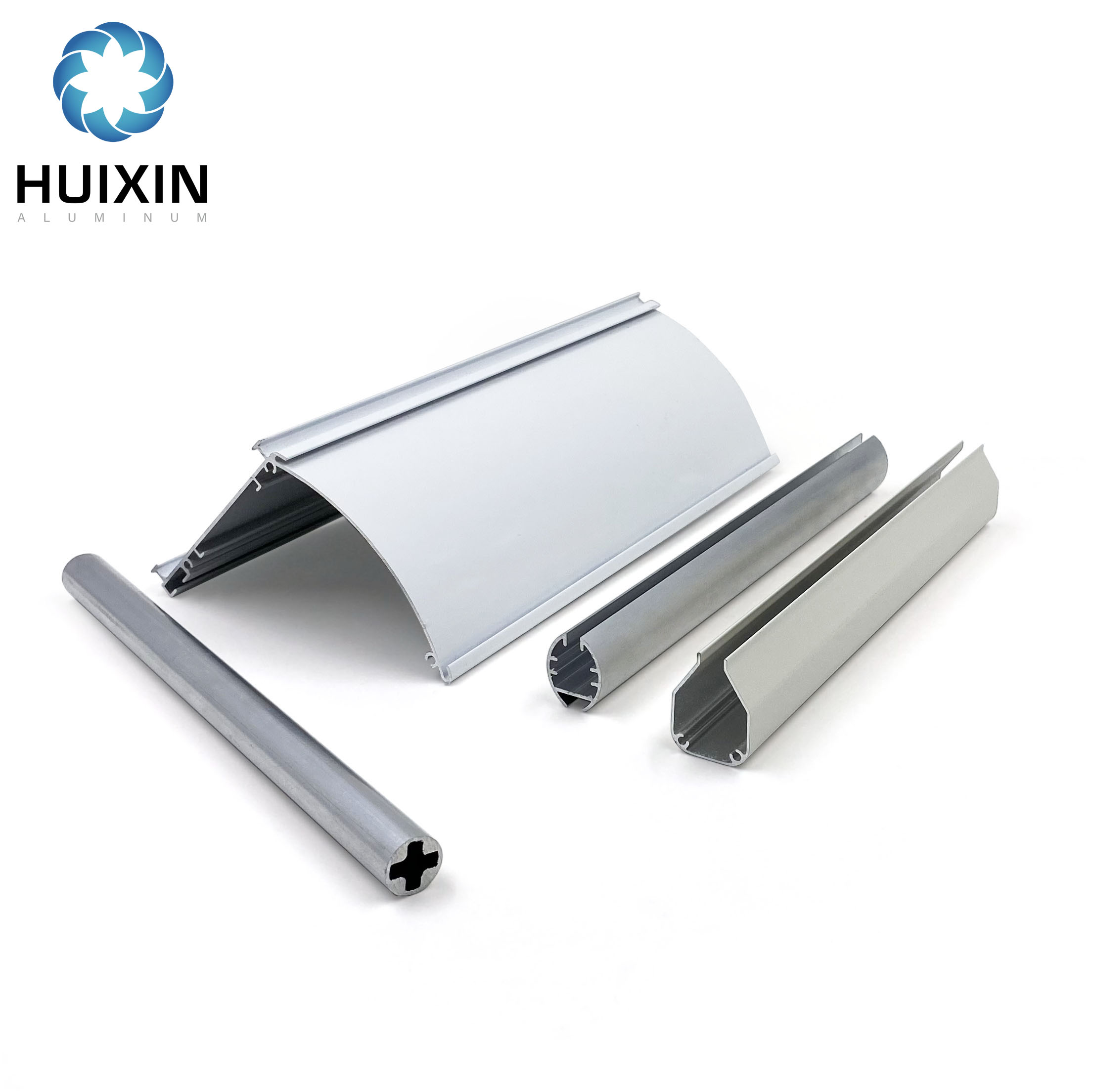 Aluminum Curtain Rail Profile Blind Headrail Zebra Blinds Cassette