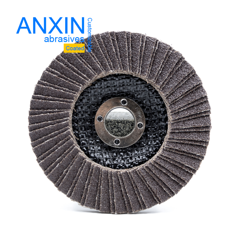 Calcined Aluminum Oxide with double fitted flaps Flap Disc