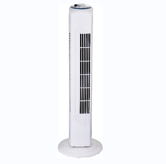 32-inch tower fan, comfortable and quiet air circulation fan, adjustable speed