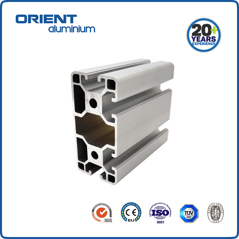 Factory customized aluminium T slot profiles, industrial profiles