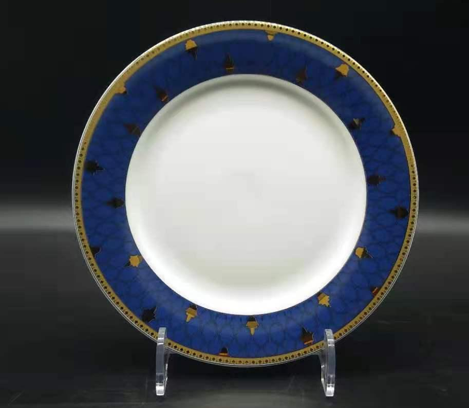 Superwhite gold decor new bone china