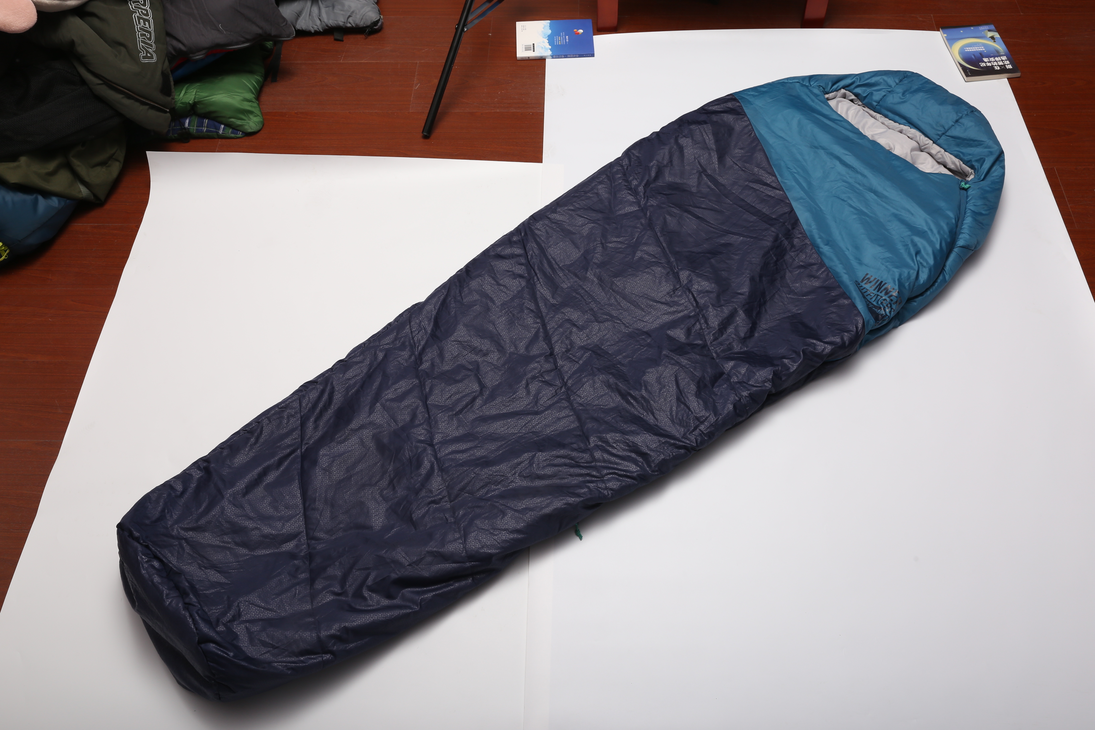 Mummy sleeping bag