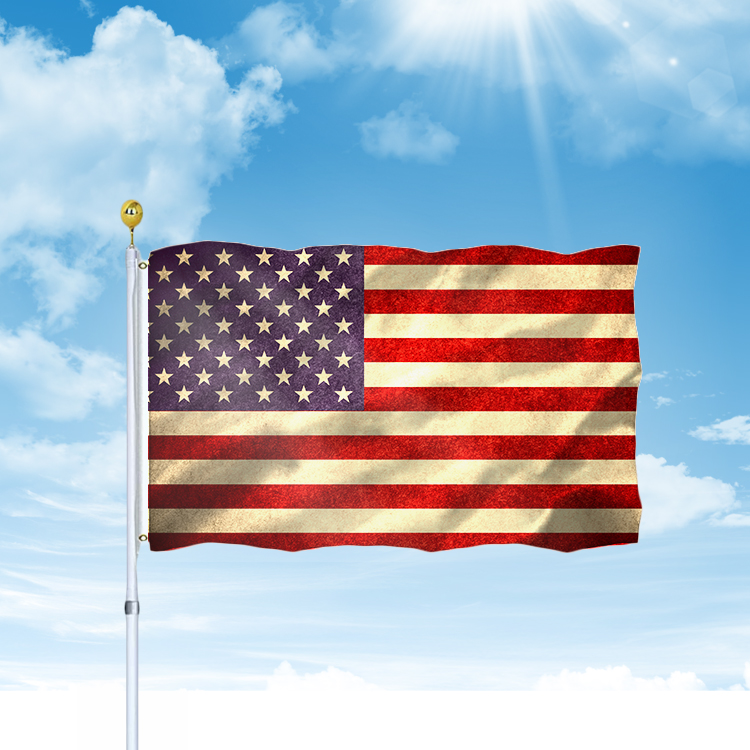 Outdoor All Countries Any Size Logo Color Digital Polyester Custom Printing 3x5 Flag