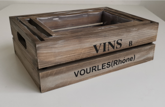 Wooden box
