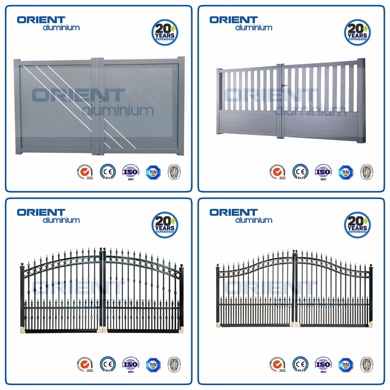 Double Swing and Sliding Welding Gate in Various Sizes