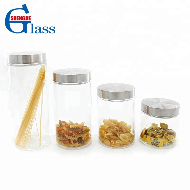 Kitchen Glass Storage Jars Bottles Wholesale