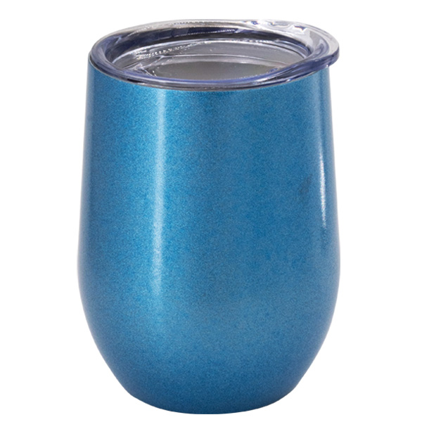 12 oz. Colored Stainless Steel Stemless Wine Cup(Pearlescent）)