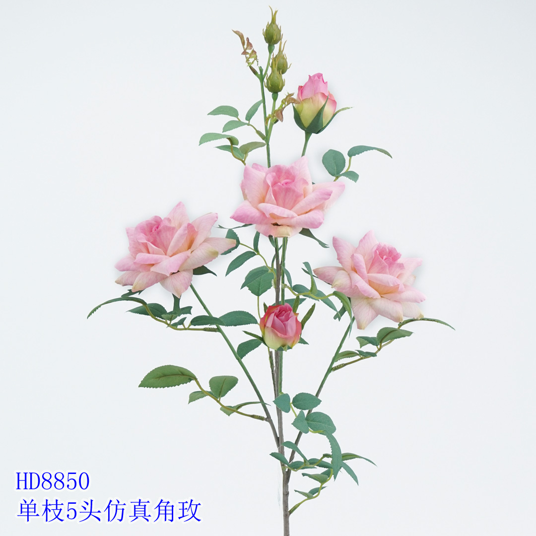 ! 0.95m Artificial Flower Artifical flowers factory home decoration wedding bridal Single Rose Spray X 5