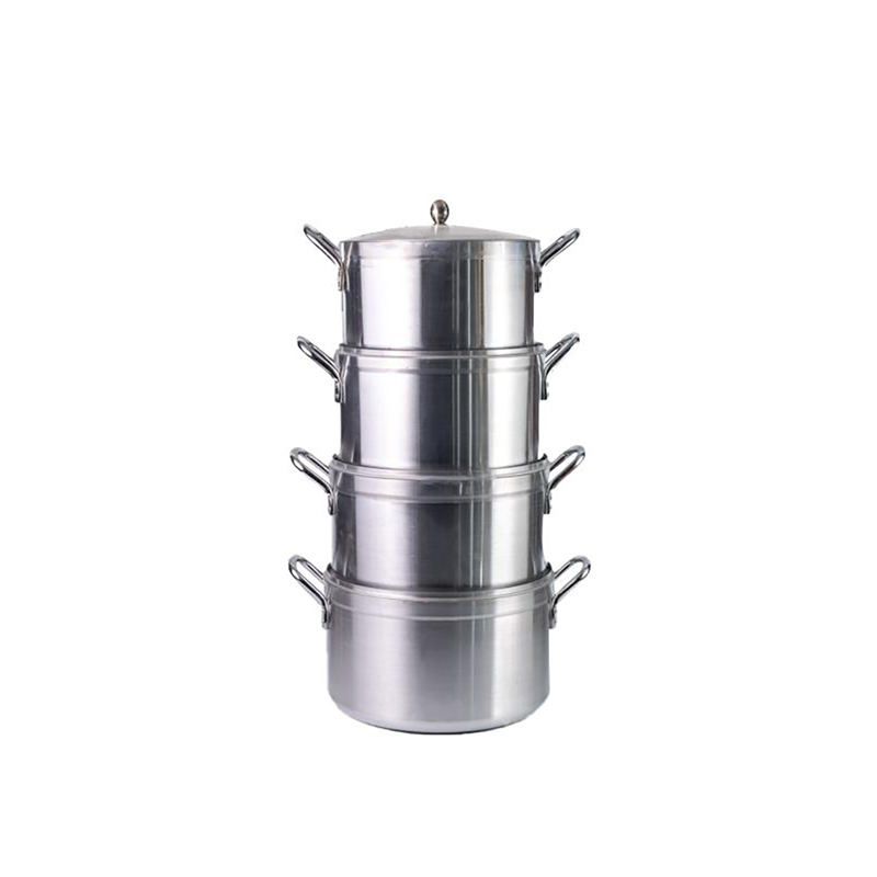 Professional made soup cooking pot high quality restaurant aluminum pot for home cooking