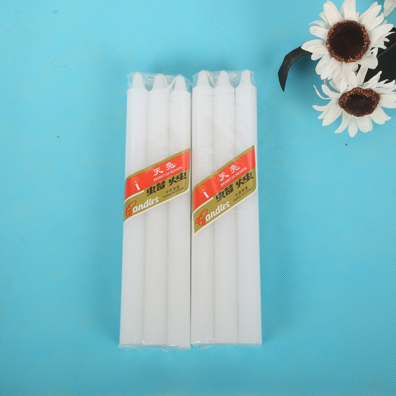 white household candle for Benin