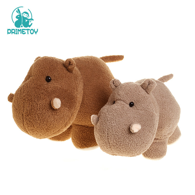 Wholesale plush stuffed hippo toy custom hippo plush animal toys