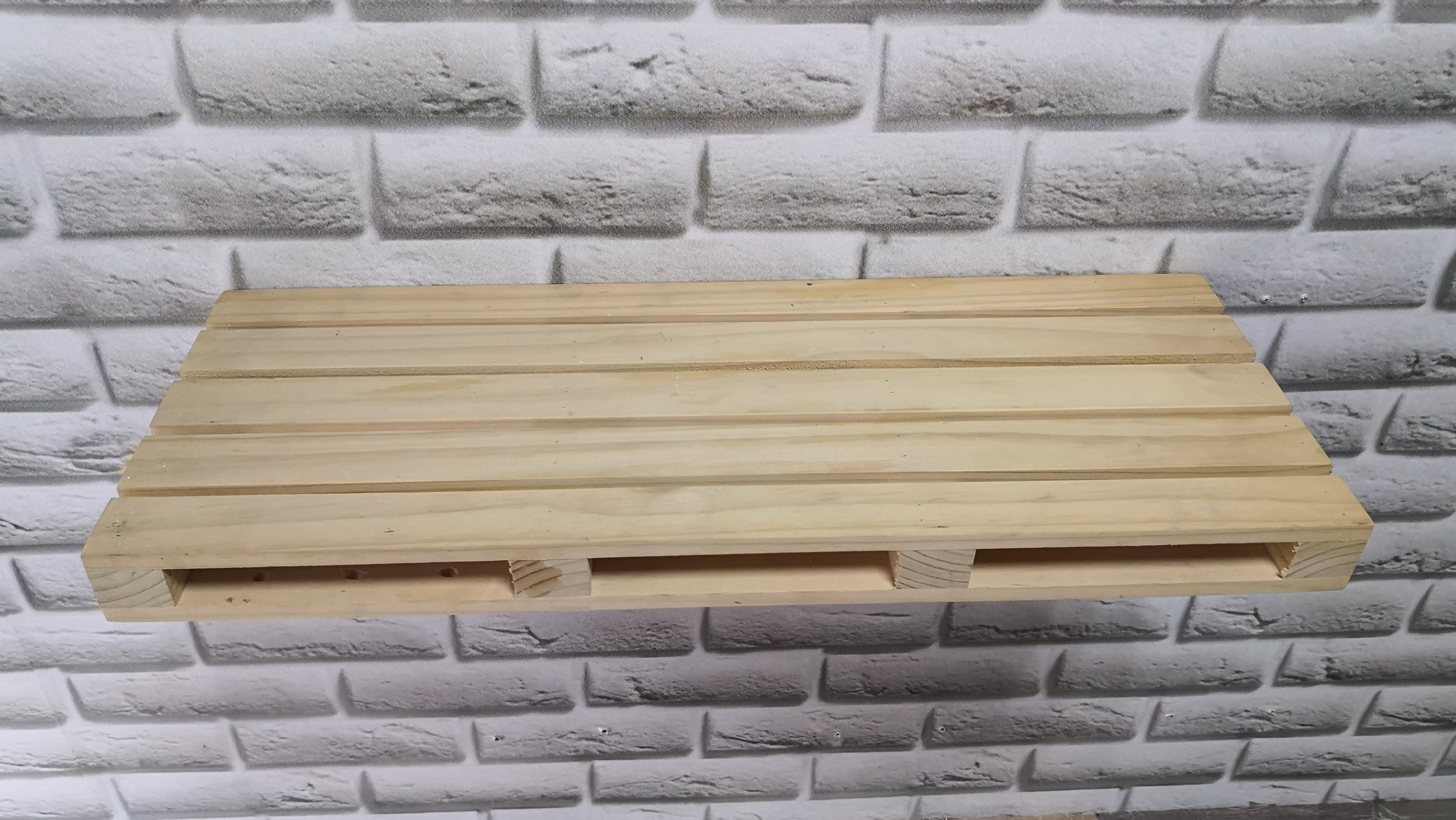 Natural Wall Shelf / Rustic Cmmodity Shelf