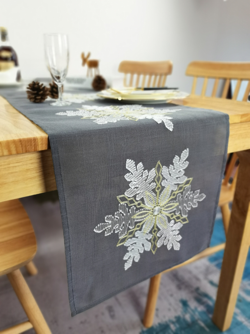 Embroidered Table Runner