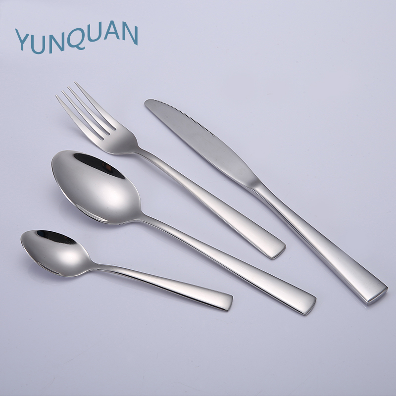 stainless steel cutlery spoon fork knife