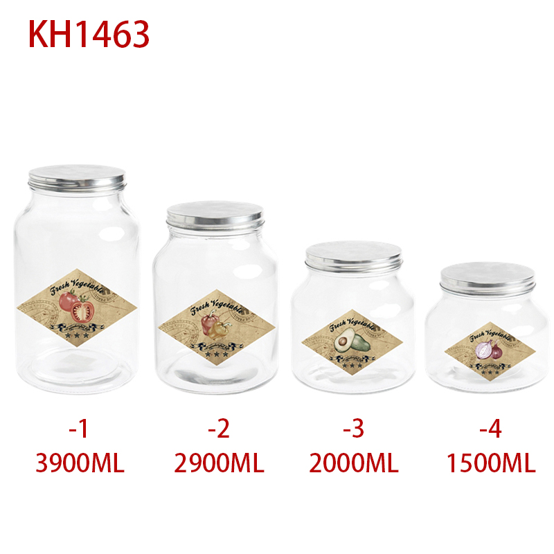 Storage bottles, storage jars, glass bottles, sealed jars