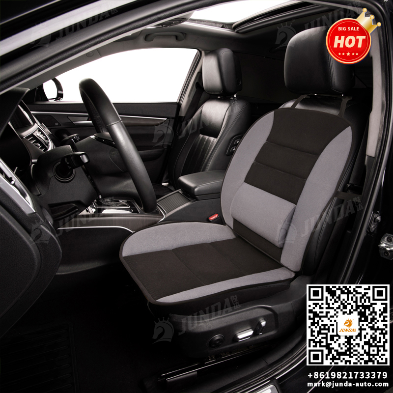 Car seat cushion with back support