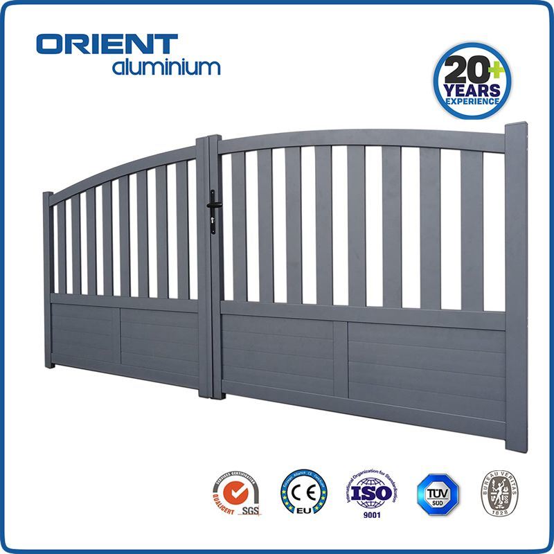 Aluminium Gate Contemporary Or Traditional Design Is Available