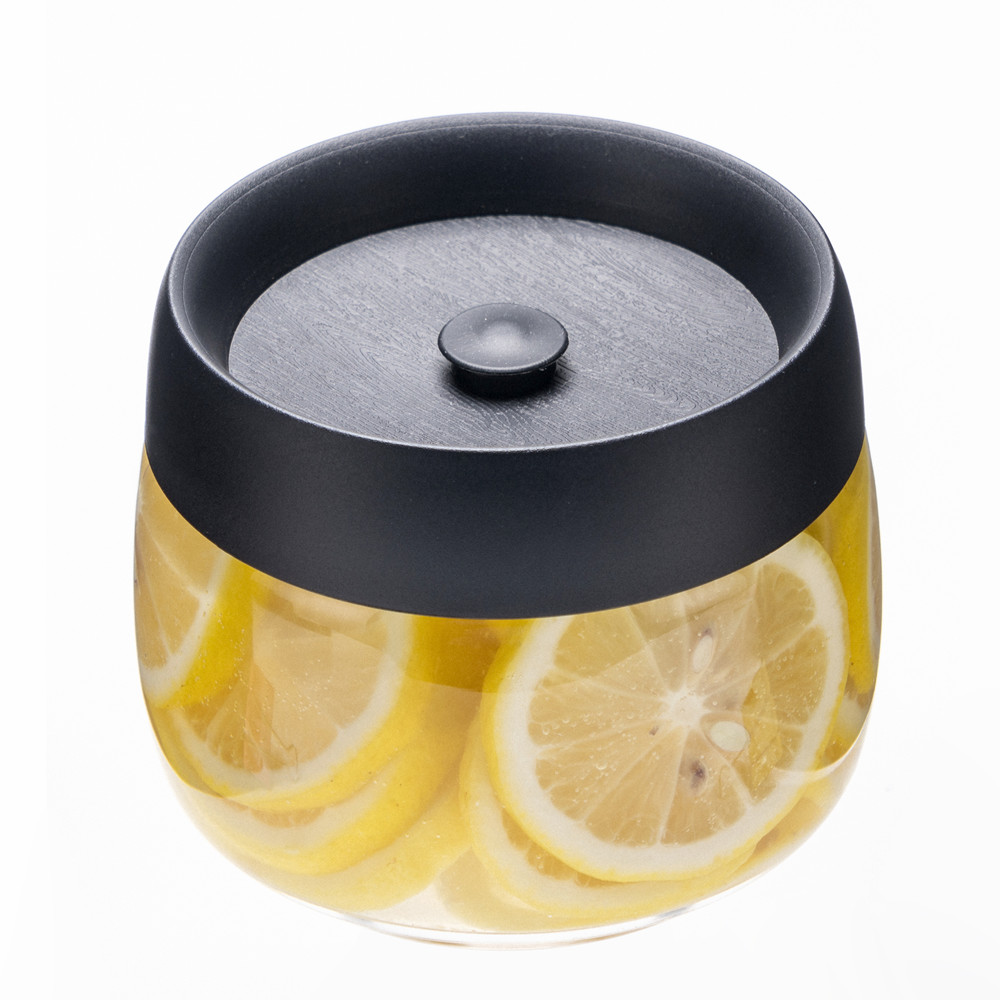 400ML PET vacuum food storage containers with air pump
