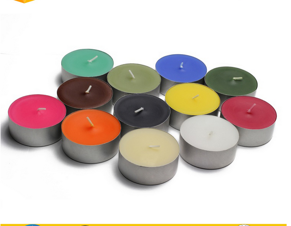 4hours pouring tealight candle