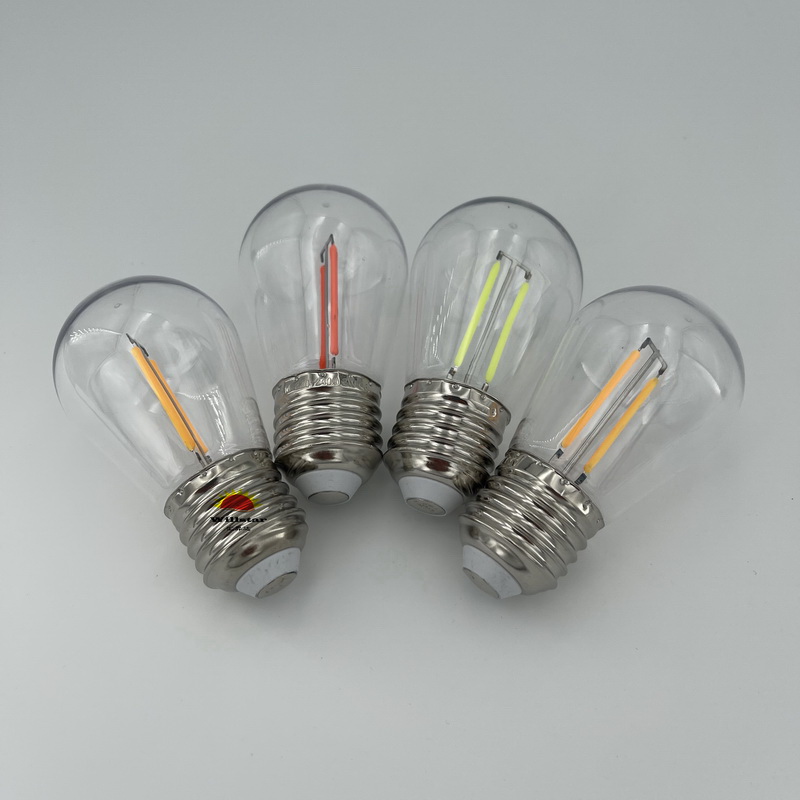 Colorful Filament S14 Light Bulb