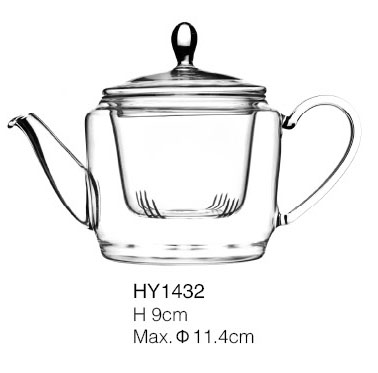 Glass teapot