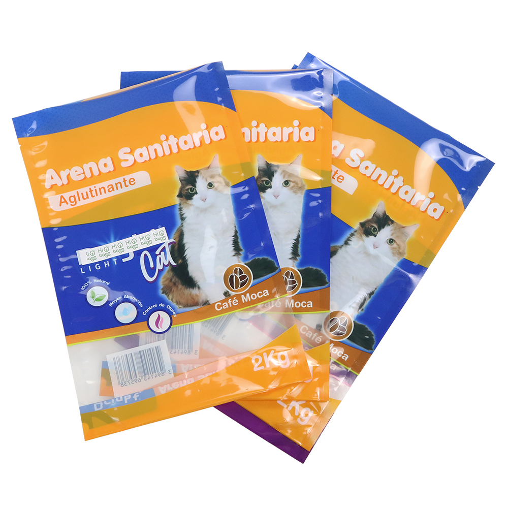 Cat Food Custom Zipper Stand up Bag