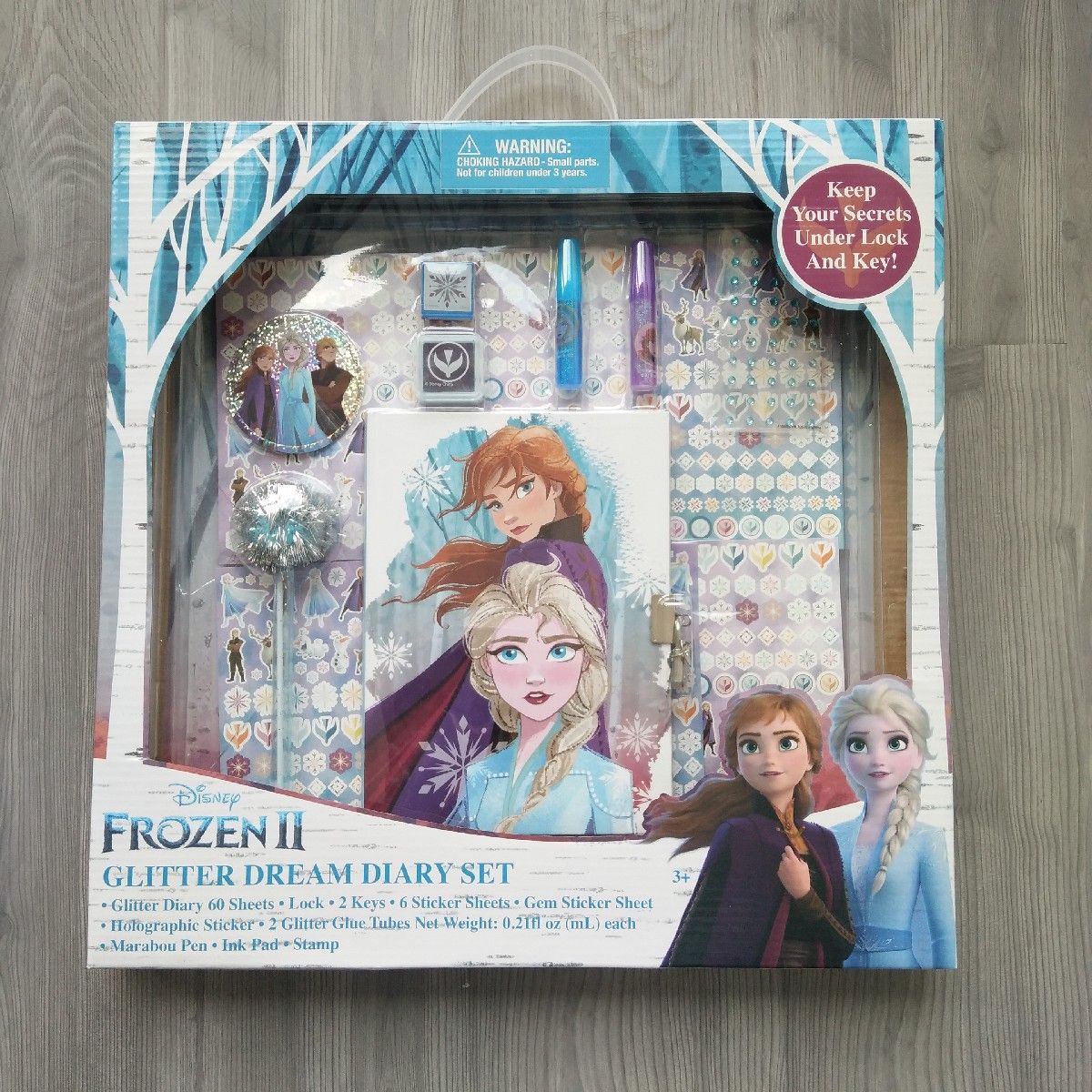 Frozen Ii Glitter Dream Diary Set