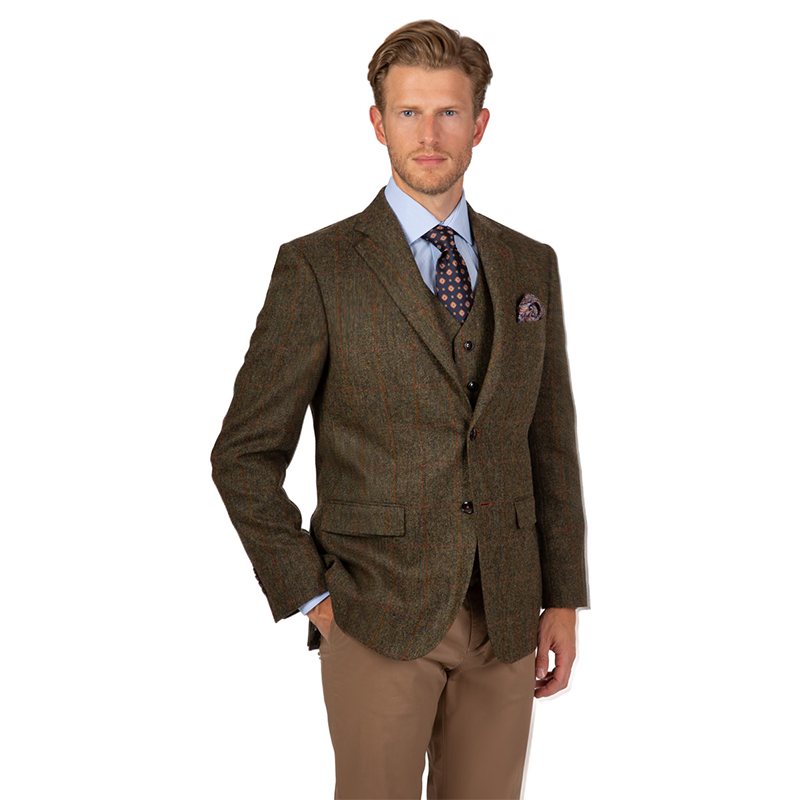 MEN BLAZER JACKET S PRATO 492612/29 Modern Fit Jacket