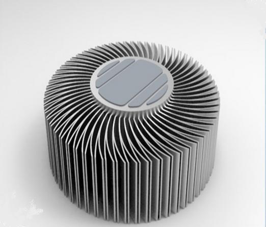 Aluminium radiator