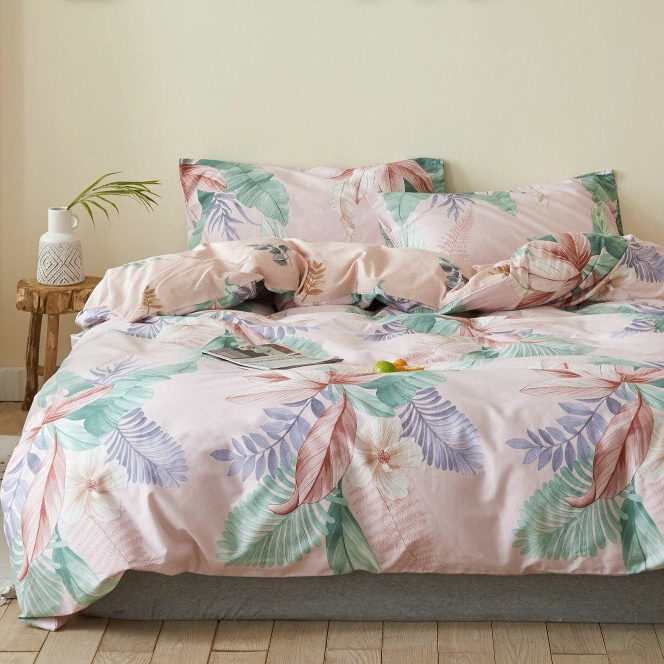 2020 NEW STOCK/4 PCS BEDDING SET/cotton print