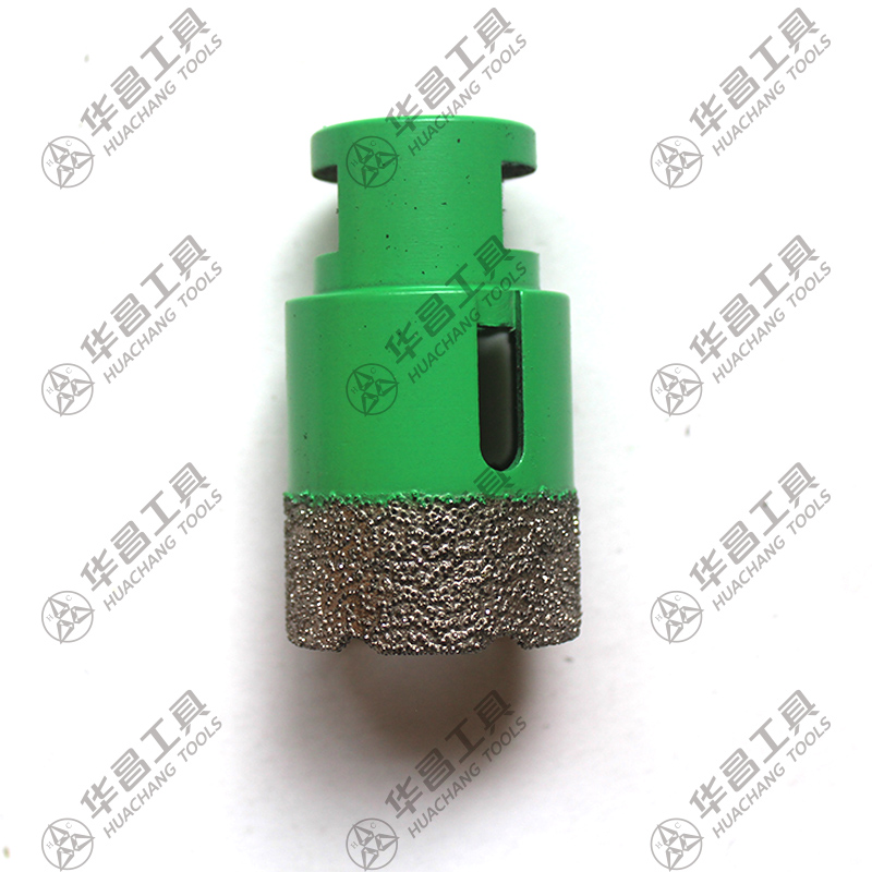 Ceramic cutting core bit