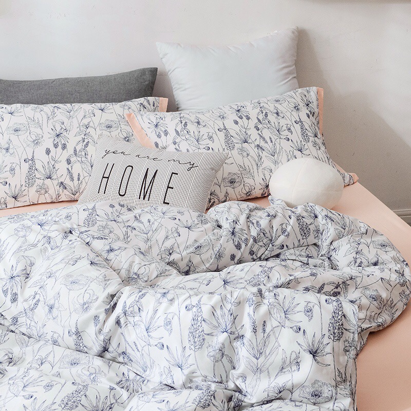 2020 NEW STOCK/4 PCS BEDDING SET/cotton print 007-8