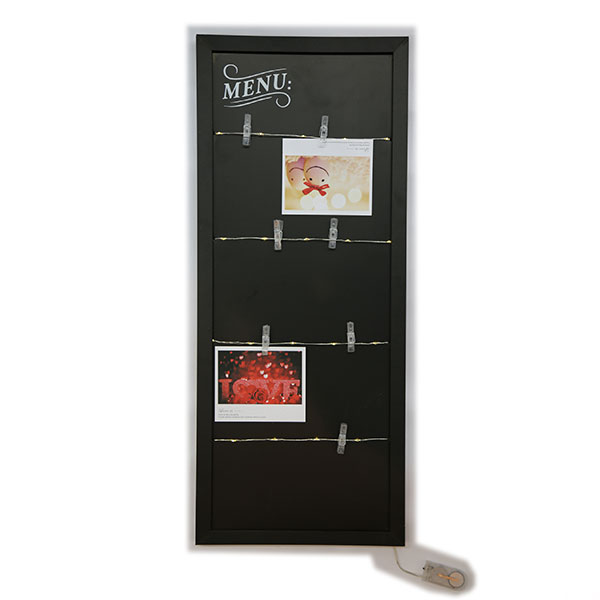 Hanging Photo Frame with LED String Lights, Wall Picture Frame