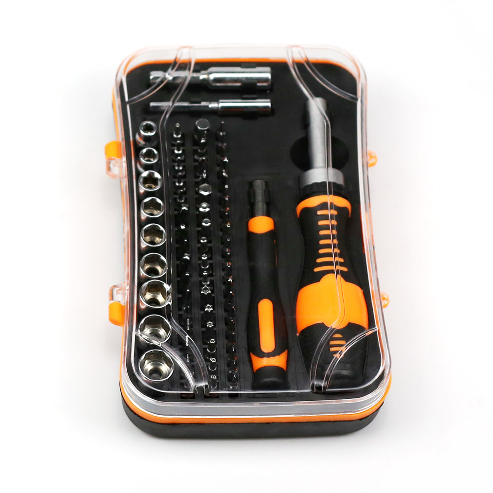 65pcs professional ratchet precision screwdriver bits and sockets set