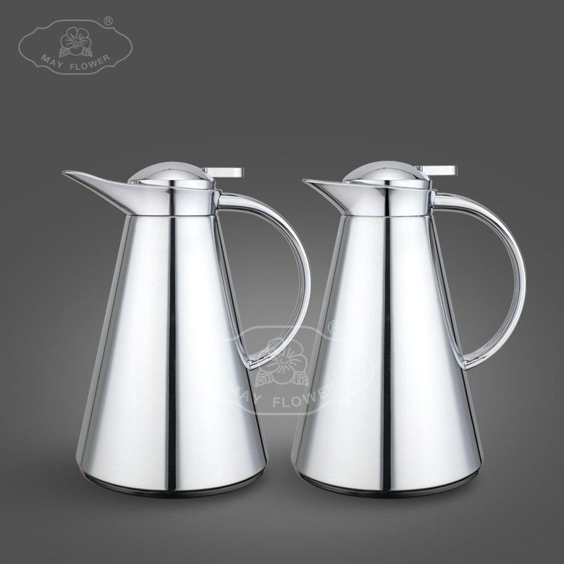 Thermal Carafe Vacuum Flask Insulated Coffee Tea Pot Thermos Jug Glass