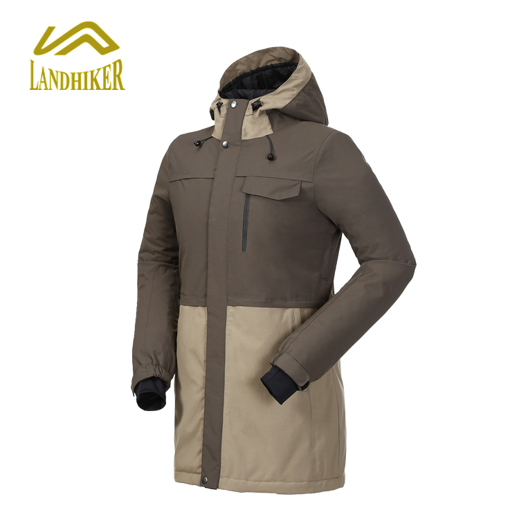 LDK-1M549 Man's wind coat/ Men outdoor jacket/ Man's ski padding jacket winter hoody heavy coat