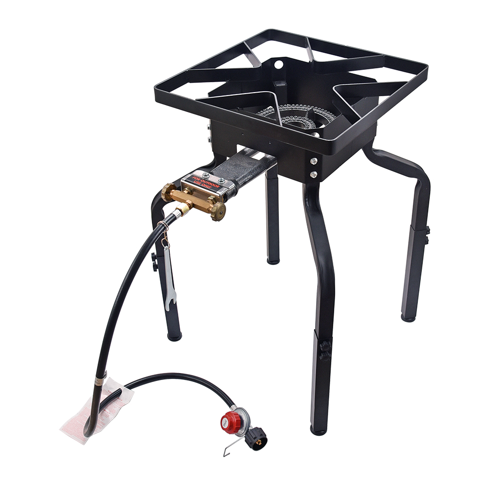 High pressure camping propane stove