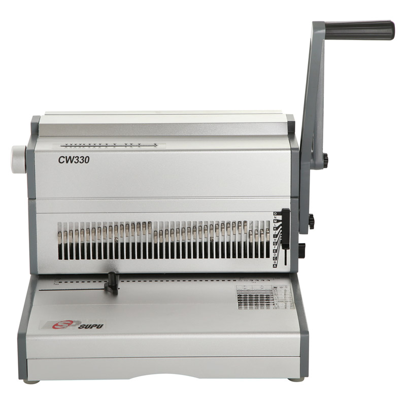 Double wire book binding machine CW330