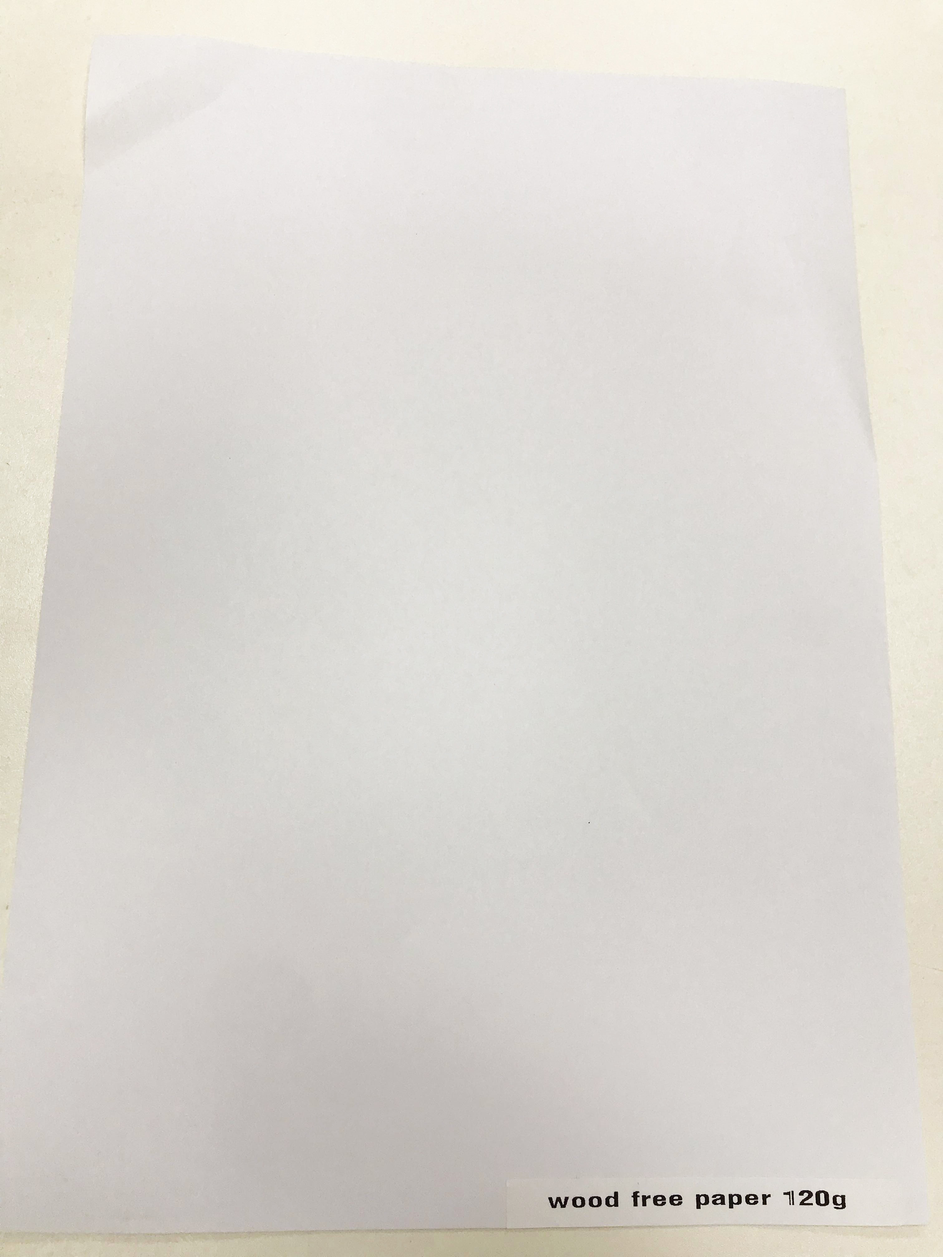 Wood free paper