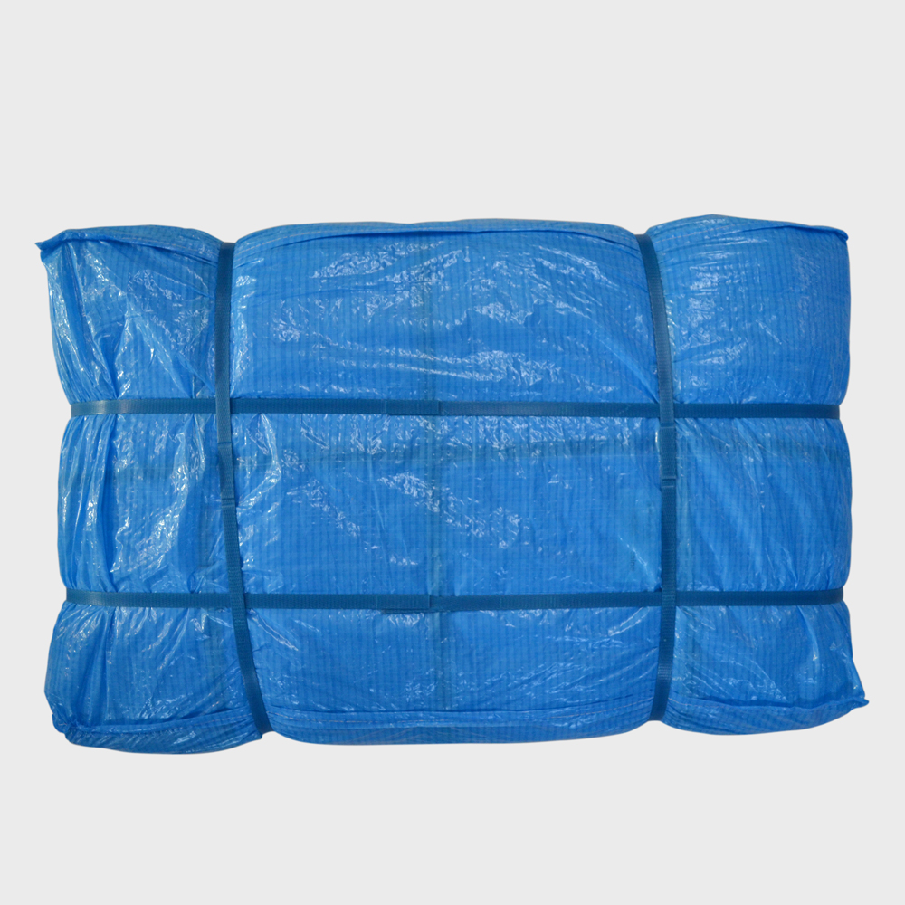 blue waterproof polyethylene tarpaulin