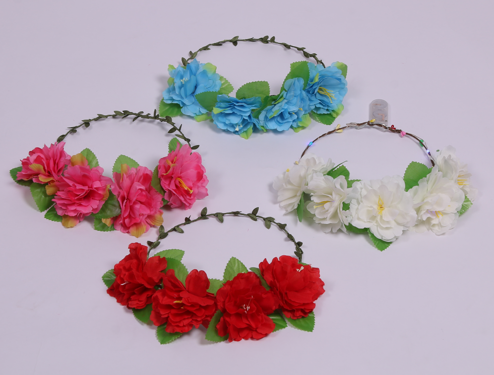 Rose hawaiian head lei