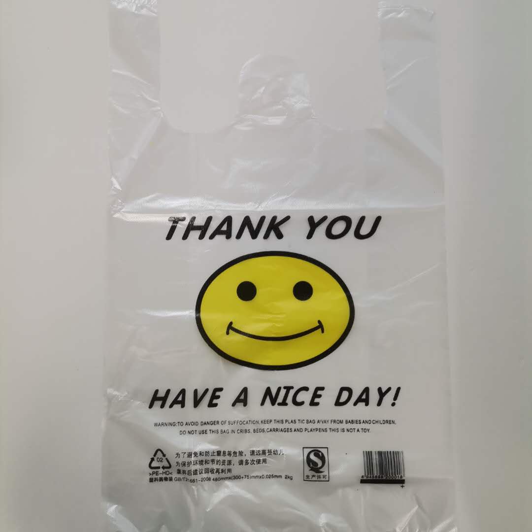 Popular plastic shopping bags
