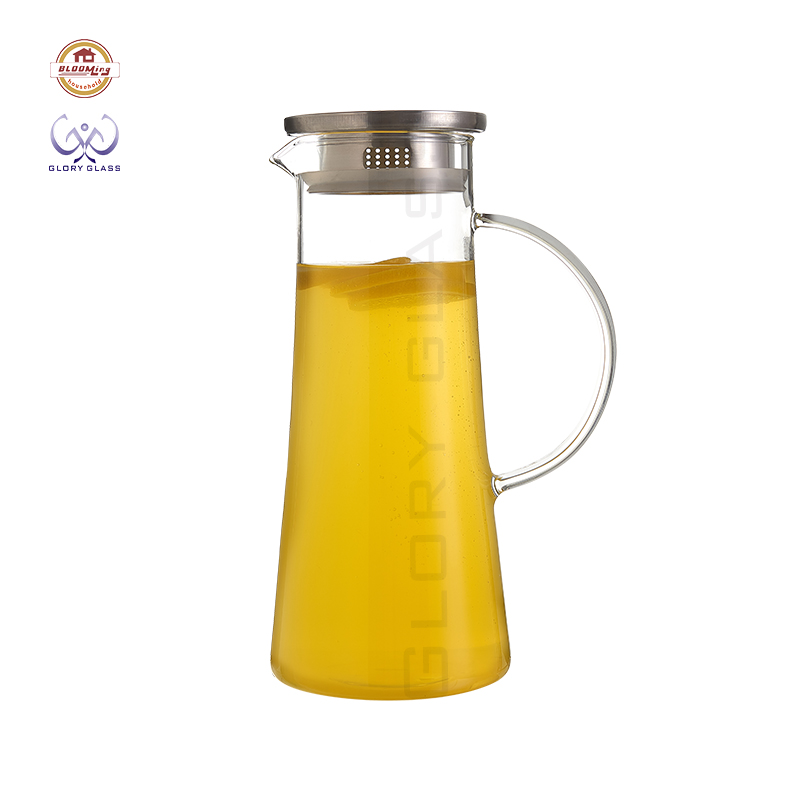 Glass pitcher