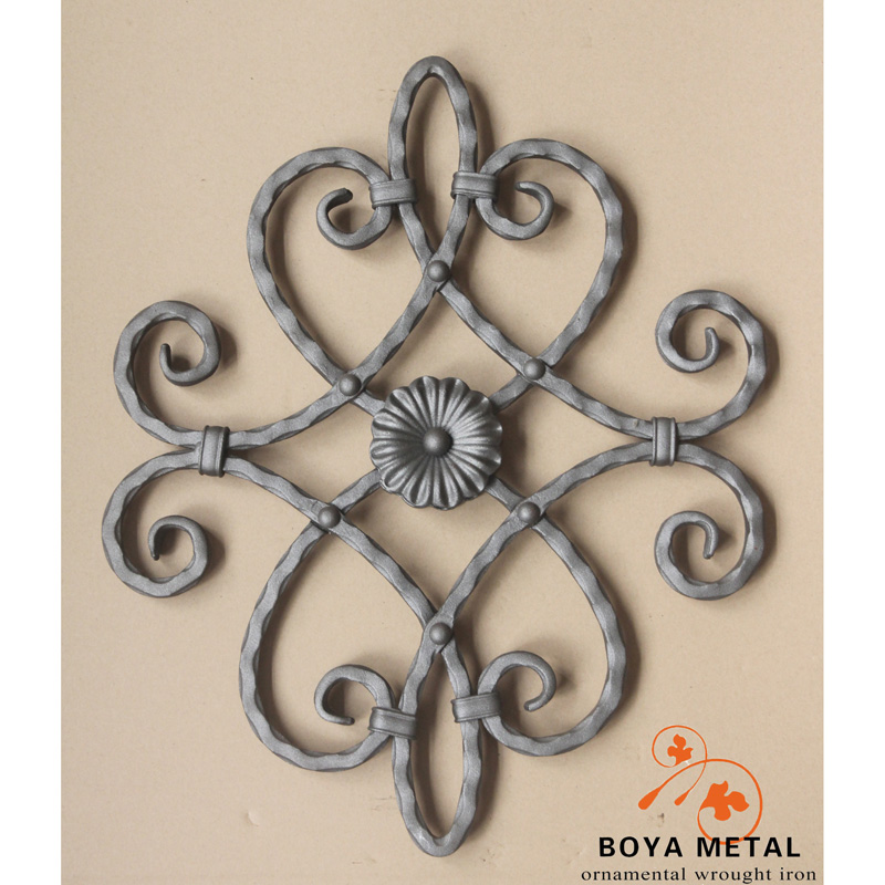 Architecural Steel Iron Flower Panel