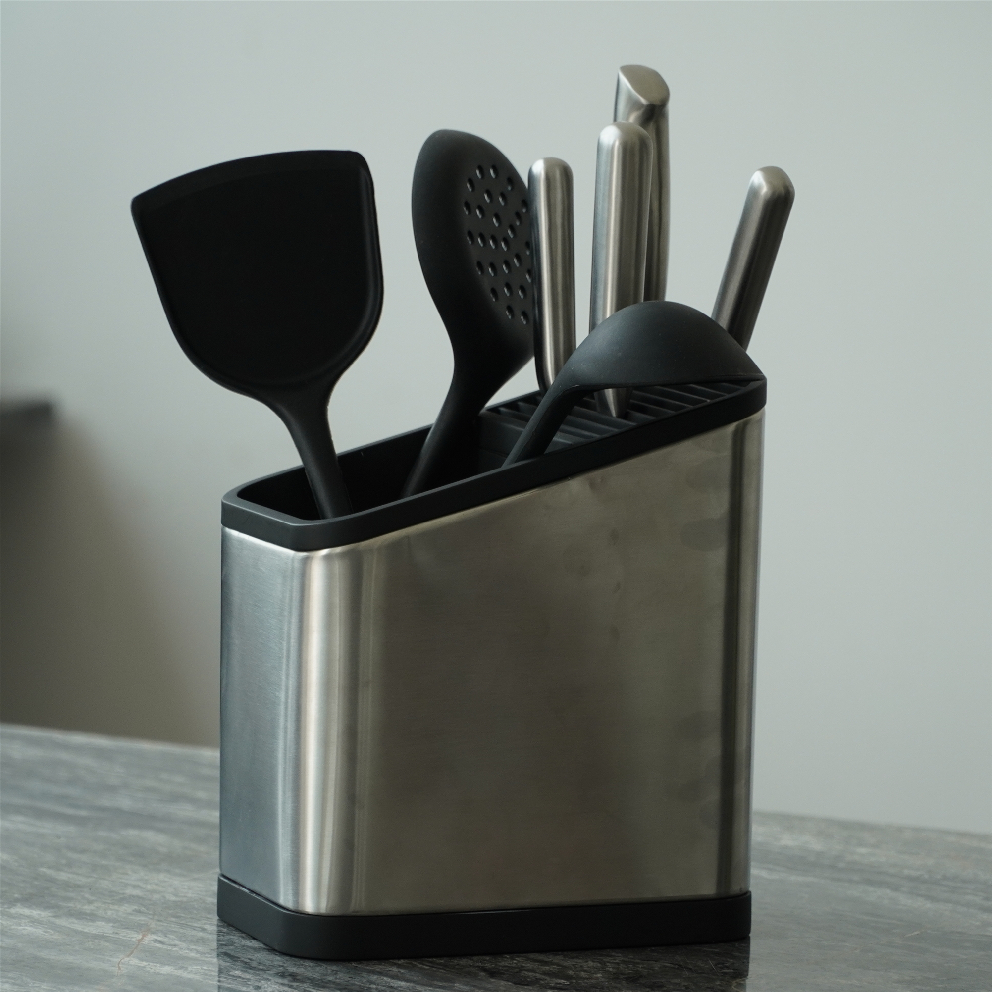 Stainless Steel Kitchen Utensils Holder /Cutlery Holder